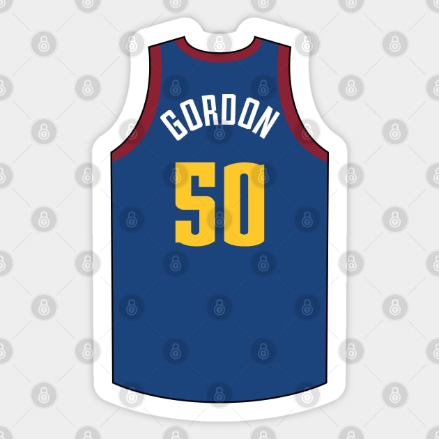 Aaron Gordon Denver Jersey Qiangy Sticker by qiangdade